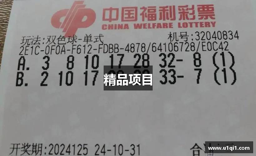 精品项目